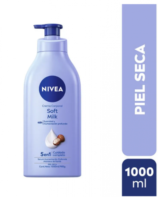 CREMA NIVEA SOFY MILK DESDE 3 UN. EN ADELANTE