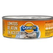 ATUN LOMITO DORASOL EN ACEITE 142 GR CAJA DE 48 UN. 