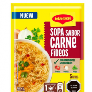 MAGGI SOPA CARNE  CON FIDEOS 60 GR DESDE 10 UN. EN ADELANTE