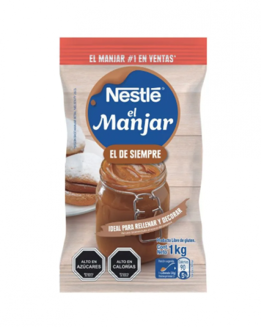 MANJAR NESTLE 1 KILO CAJA DE 12 UNIDADES 