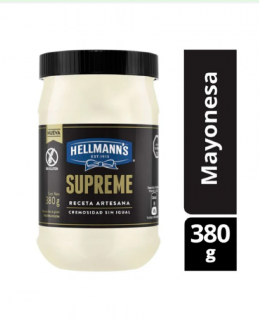 MAYO HELLMANNS 380 GR CAJA DE 12 UNIDADES