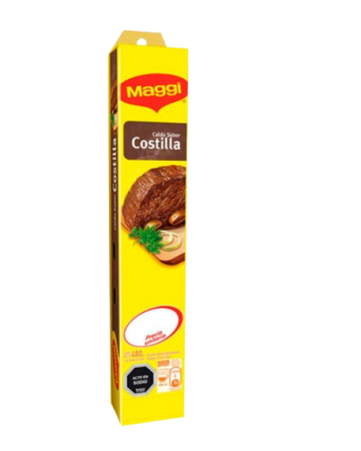 CALDO MAGGI COSTILLA CAJITA DE 48 UN.