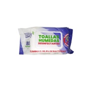 TEDDY TOALLITAS HUMEDAS DESINFECTANTES CAJA 24 UN.