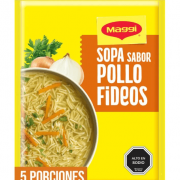MAGGI SOPA POLLO CON FIDEOS 70 GR DESDE 10 UN. EN ADELANTE