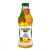 JUGO GUALLARAUCO PIÑA-MANGO-NARANJA 1 LITRO DISPLAY DE 6 UN.