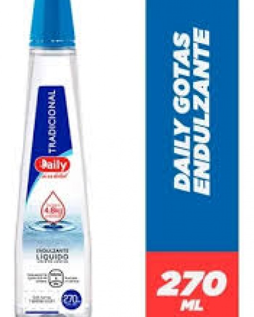 DAILY ENDULZANTE AZUL 270 ML CAJA 12 UNIDADES