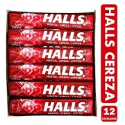 HALLS CEREZA CAJITA 12 UN.