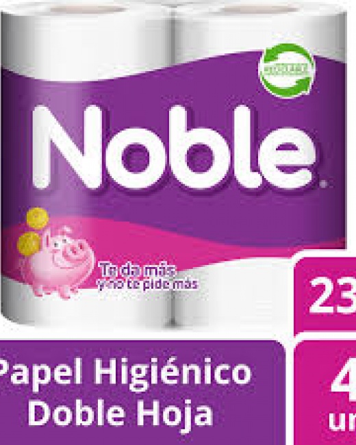 CONFORT NOBLE 4 ROLLOS 23 MT. MANGA 10 UNIDADES 