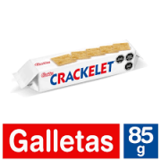 GALLETAS CRACKELET 85GR CAJA DE 35 UN.