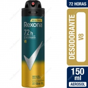 REXONA V8 SPRAY CAJA DE 12 UNIDADES