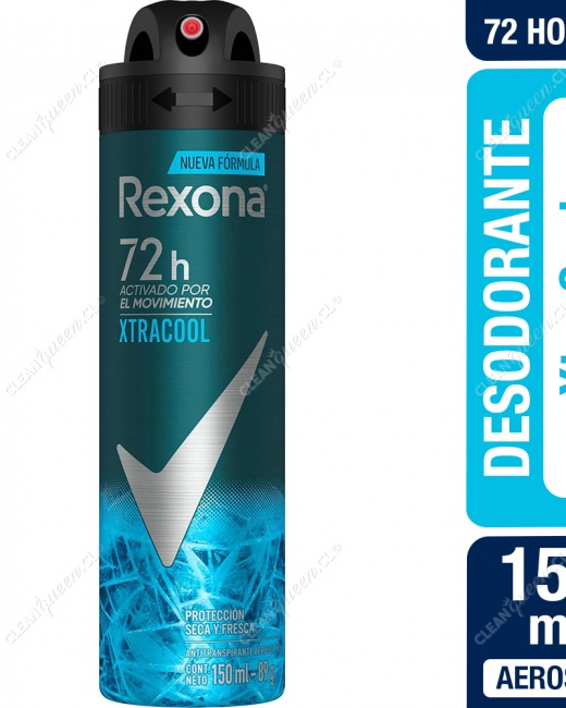 REXONA XTRACOOL SPRAY CAJA DE 12 UNIDADES
