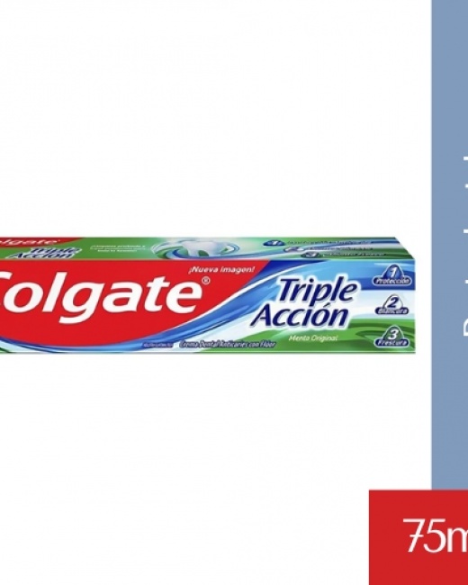 COLGATE TRIPLE ACCION PACK 12 UNIDADES