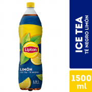 LIPTON TE NEGRO LIMON 1.5 LT PACK 6 UN.