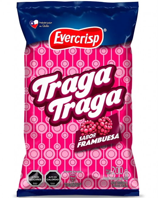 EVERCRISP FAMILIAR TRAGA TRAGA 200 G DESDE 2 UN.