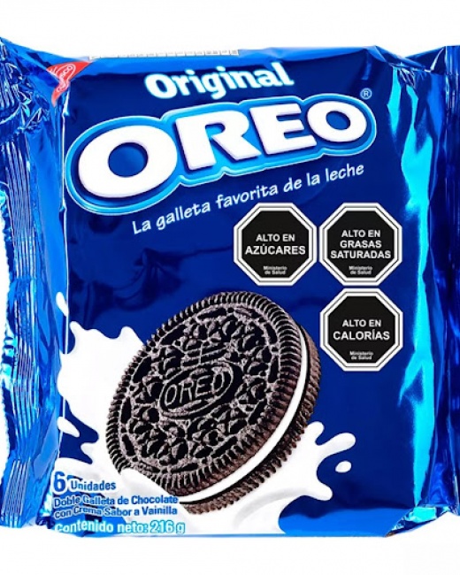 GALLETA OREO SIXPACK CAJITA 28 UN.